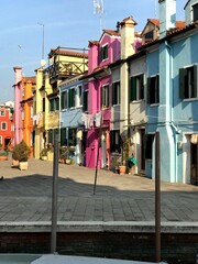 Fototapeta na wymiar Burano Island Venice Italy