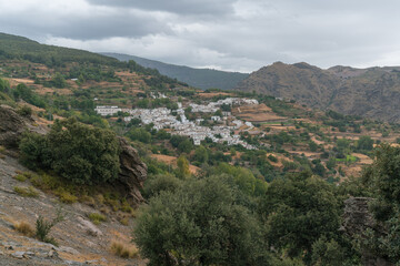 Busquistar a town in the Sierra Nevada in southern Spain