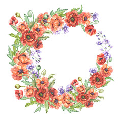 wreath of flowers
