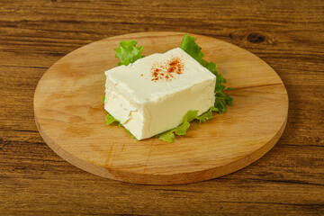 Greek traditional soft feta cheese