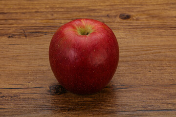 Red sweet tasty apple fruit
