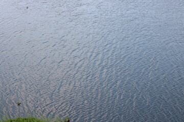 lake with blue water