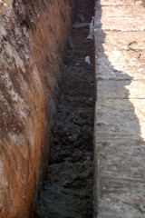 Soil layers. Geology. Exploring the Earth.