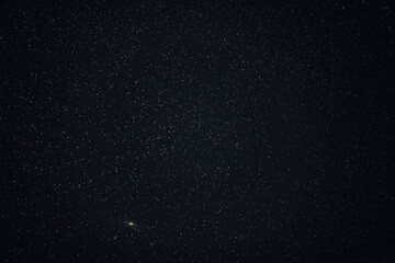 sky in the night with stars planets and comets