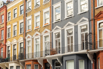Obraz premium July 2020. London. Street scene , South Kensington London England