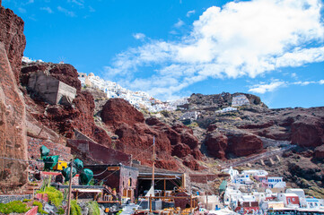 ギリシャ・サントリーニ島の風景・イア