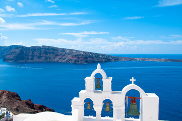 ギリシャ・サントリーニ島の風景・イア