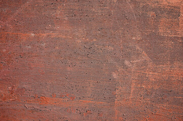 abstract structure of old rusty brown metal plate