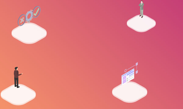 Baronet concept on abstract design