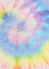 Pastel Spiral Tie Dye. Style Tiedye Handmade
