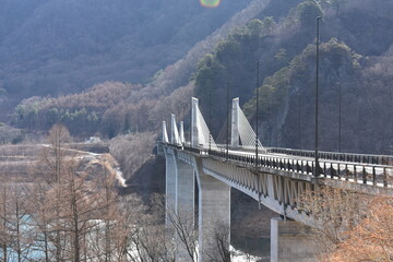 Fototapeta premium 八ッ場ダムの風景