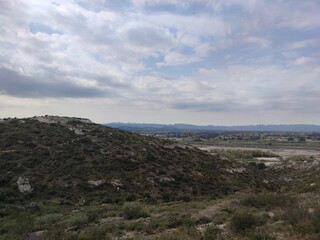 Naklejka premium Balade en vélo - tour sur le Luberon
