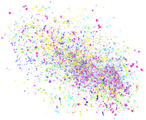 confetti background,vector graphics for production