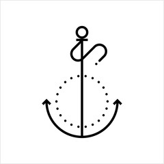 Anchor Icon, Ship Anchor Icon