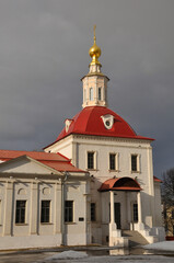 Fototapeta na wymiar Kolomna Kremlin, Russia. Temple, history, Christianity, travel