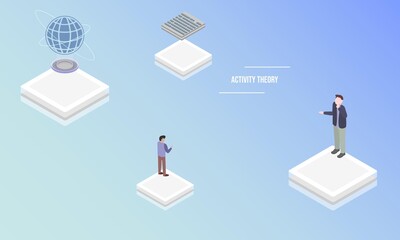 Activity theory concept on abstract design