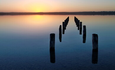 sonnenuntergang mit saharastaub