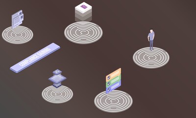 Compliance gaining concept on abstract design