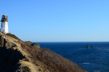 lighthouse on the coast
