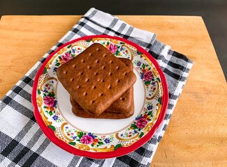 chocolate biscuits cookies.