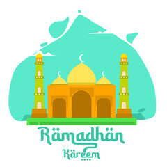 taj mahal vector illustration