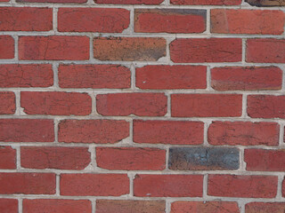 Obraz premium red brick wall