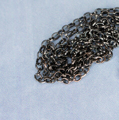 close up of a chain