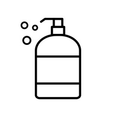 Sanitizer and antiseptic alcohol gel icon