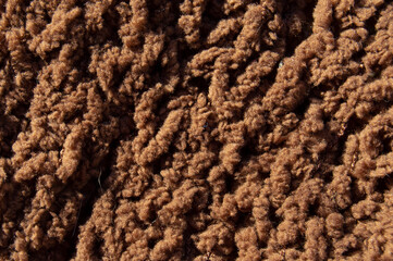 textura de lana marrón