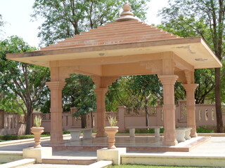 pavilion in the garden