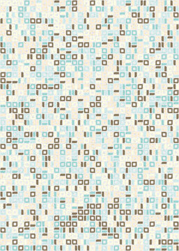 Abstract Geometric Pattern generative computational art illustration © vector_master
