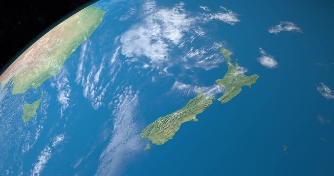 Tasman Sea in planet earth