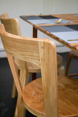 Loft style dining room of resort