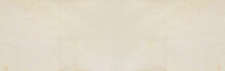 Panorama texture of the old cream paper box.