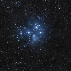 Fototapeta na wymiar Plejaden M45