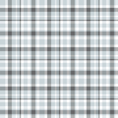 Plaid seamless pattern. Vector background of textile ornament. Flat fabric design.