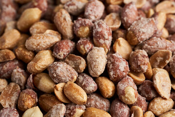 Oven baked peanuts in skin