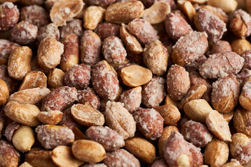 Oven baked peanuts in skin