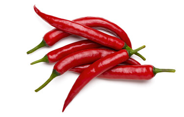 chili pepper isolated on a white background