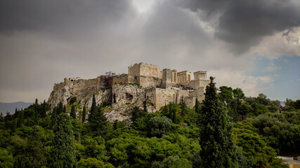 Fototapeta na wymiar The Acropolis of Athens