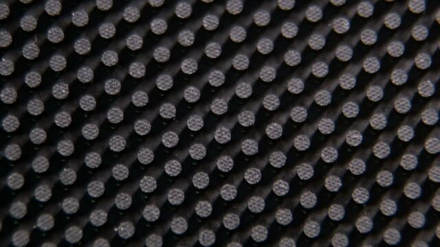 Rotation black background with small dots.  - Powered by Adobe