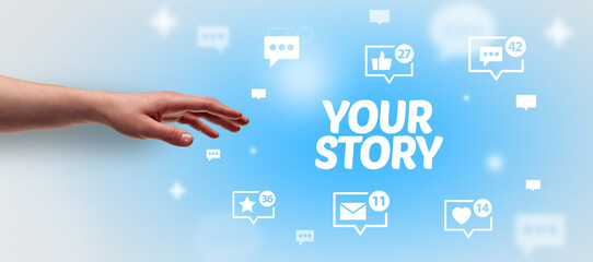 Close-Up Of Cropped Hand Pointing