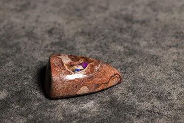 Fire opal gemstone