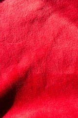 Textura de terciopelo rojo