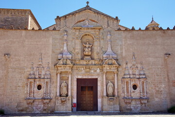 The Royal Abbey of Santa Maria de Poblet is a Cistercian monastery, founded in 1151, Catalonia, Spain
