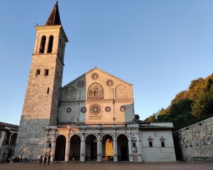 Fototapeta na wymiar Duomo di Spoleto