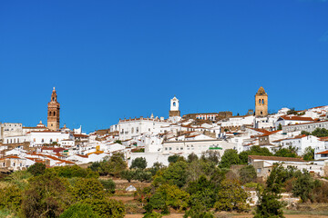 Obraz premium Jerez de los Caballeros, City at Badajoz, Extremadura in Spain