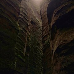 Adrspach - the bottom of the ancient ocean.