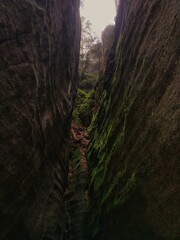 Adrspach - the bottom of the ancient ocean.