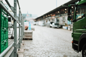 Close up of wood and metall at an old warehouse district in Hamburg Germany